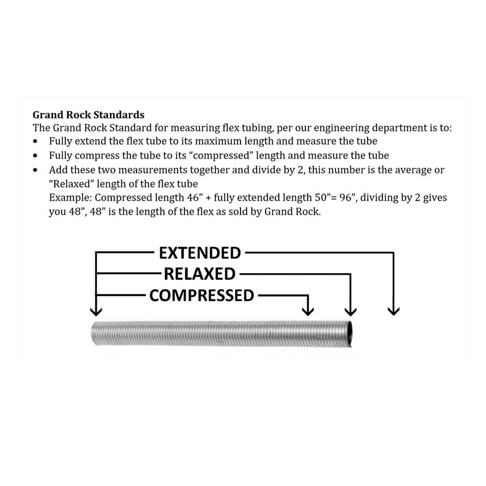5" x 18" Galvanized Steel Flex Hose