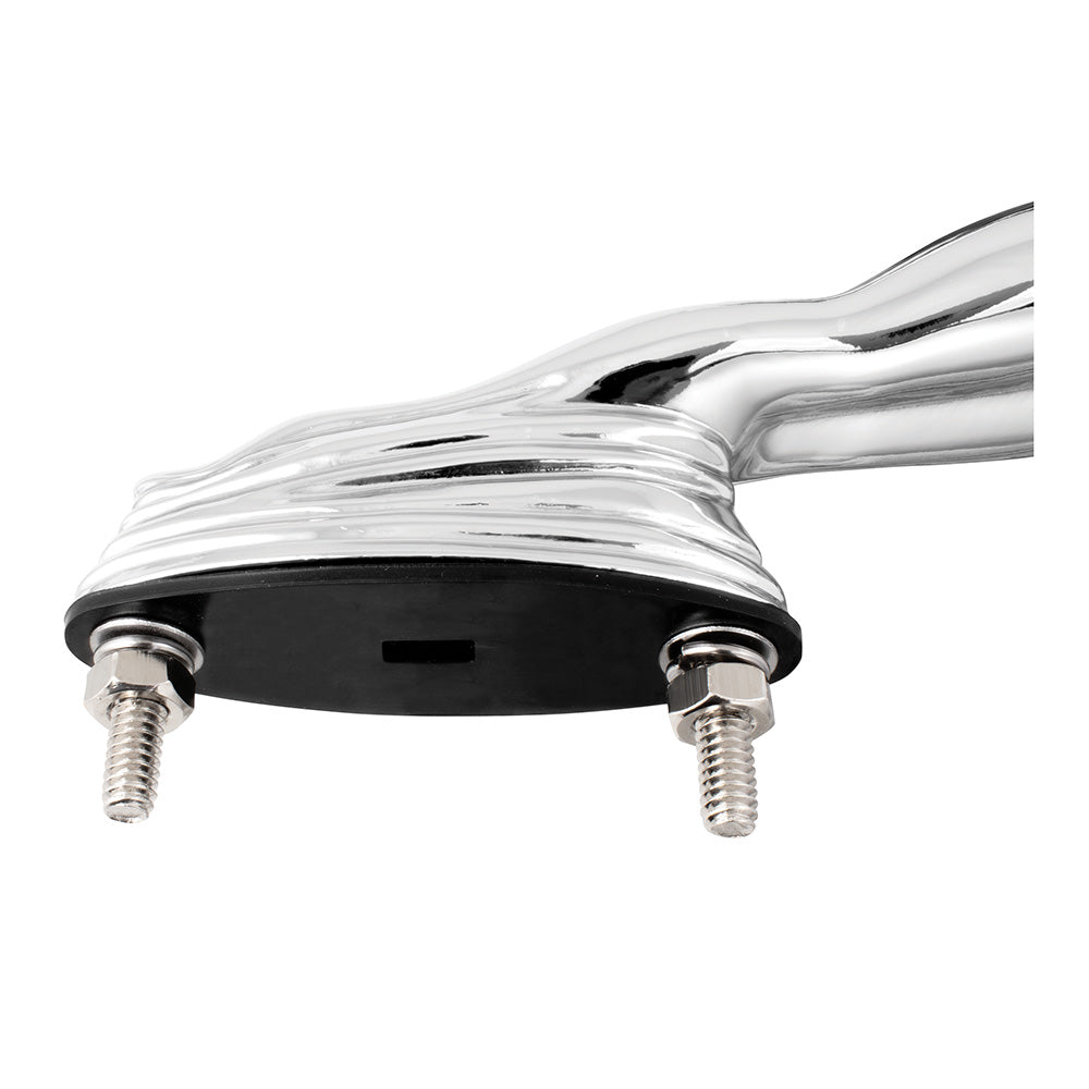 Chrome Art Deco Inspired Flying Lady Hood Ornament