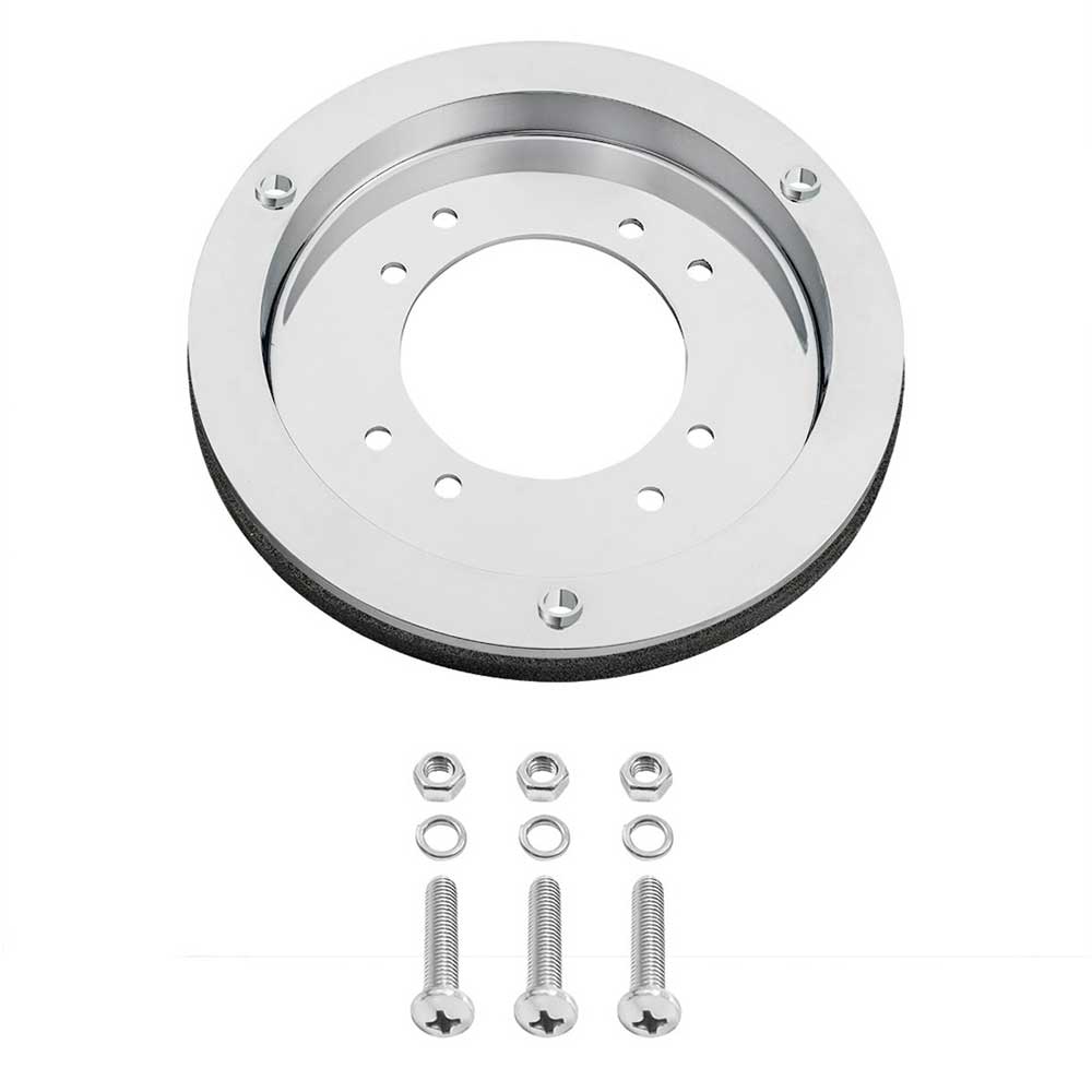 4" Chrome Adapter Kit for 2" Lights