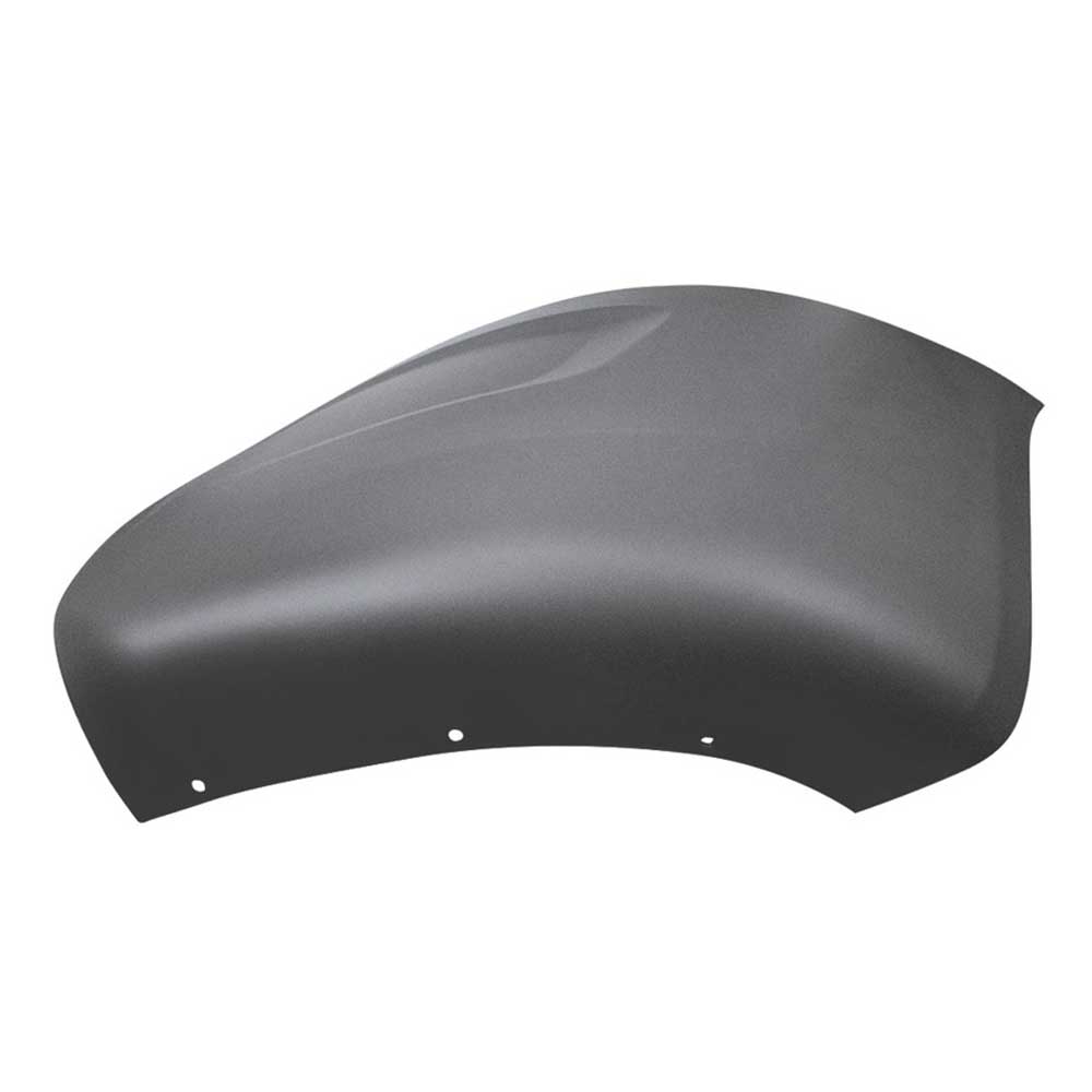 International LT 2018+ Gray Plastic Bumper Cover with Aero Holes