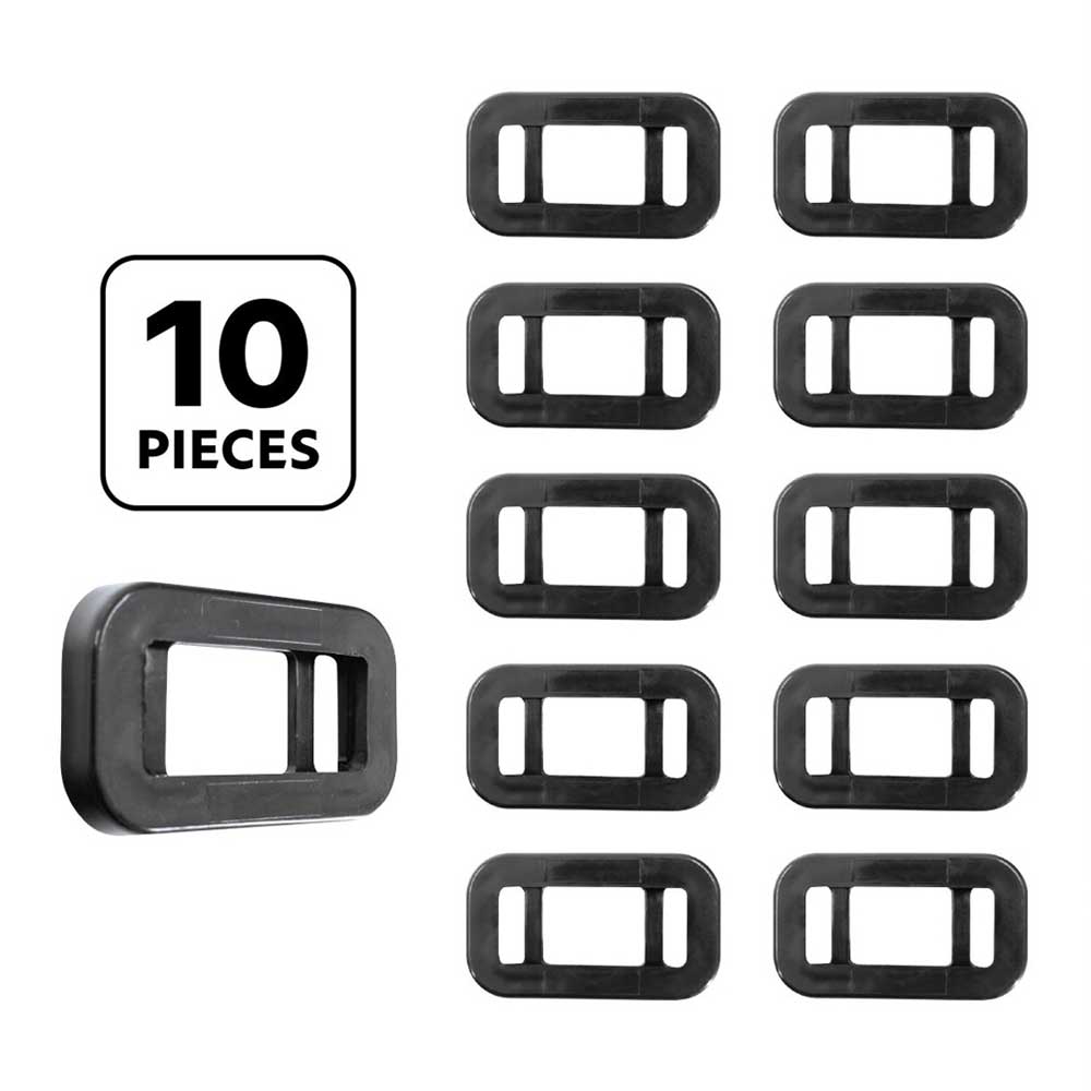 Mini Rectangular Grommet - 10 Pack