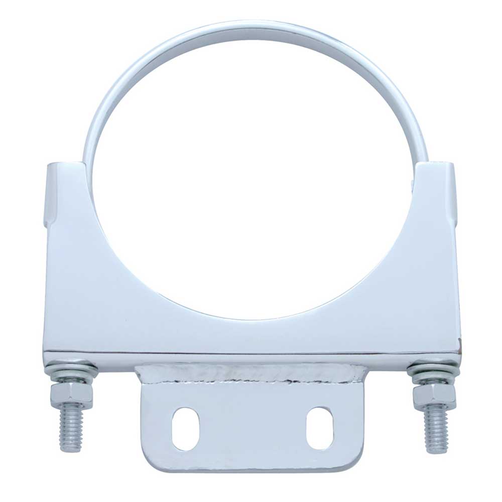 5" Peterbilt Chrome Saddle Clamp