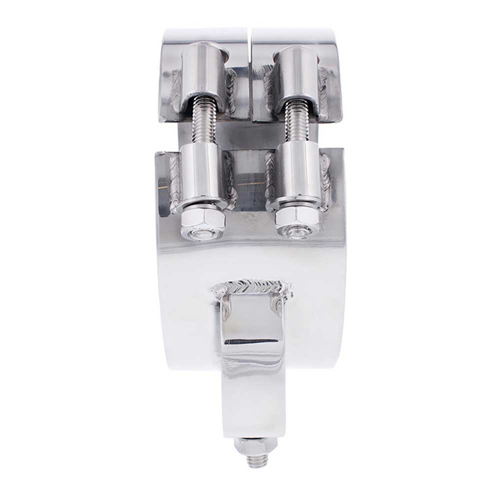7" Stainless Steel Wide Band Mounting Exhaust Clamp