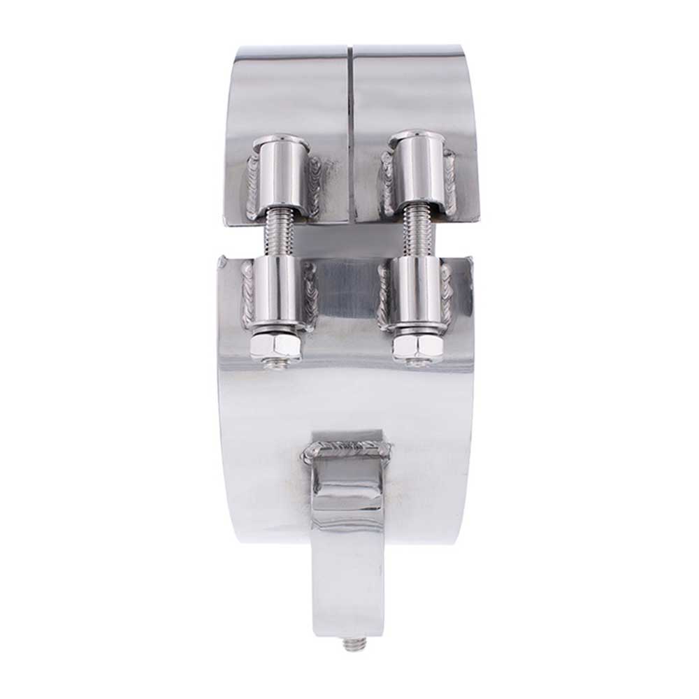 8" Stainless Steel Wide Band Mounting Exhaust Clamp