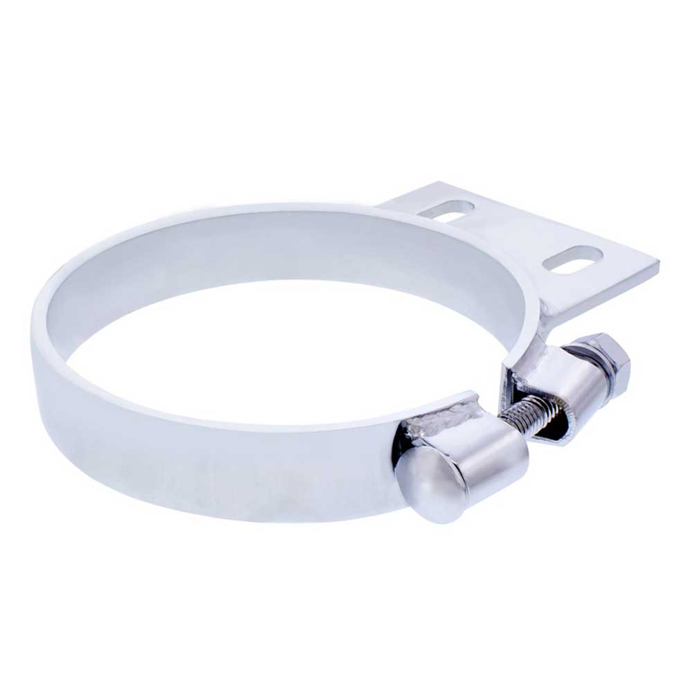 5"D x 1"W Peterbilt Chrome Exhaust Clamp