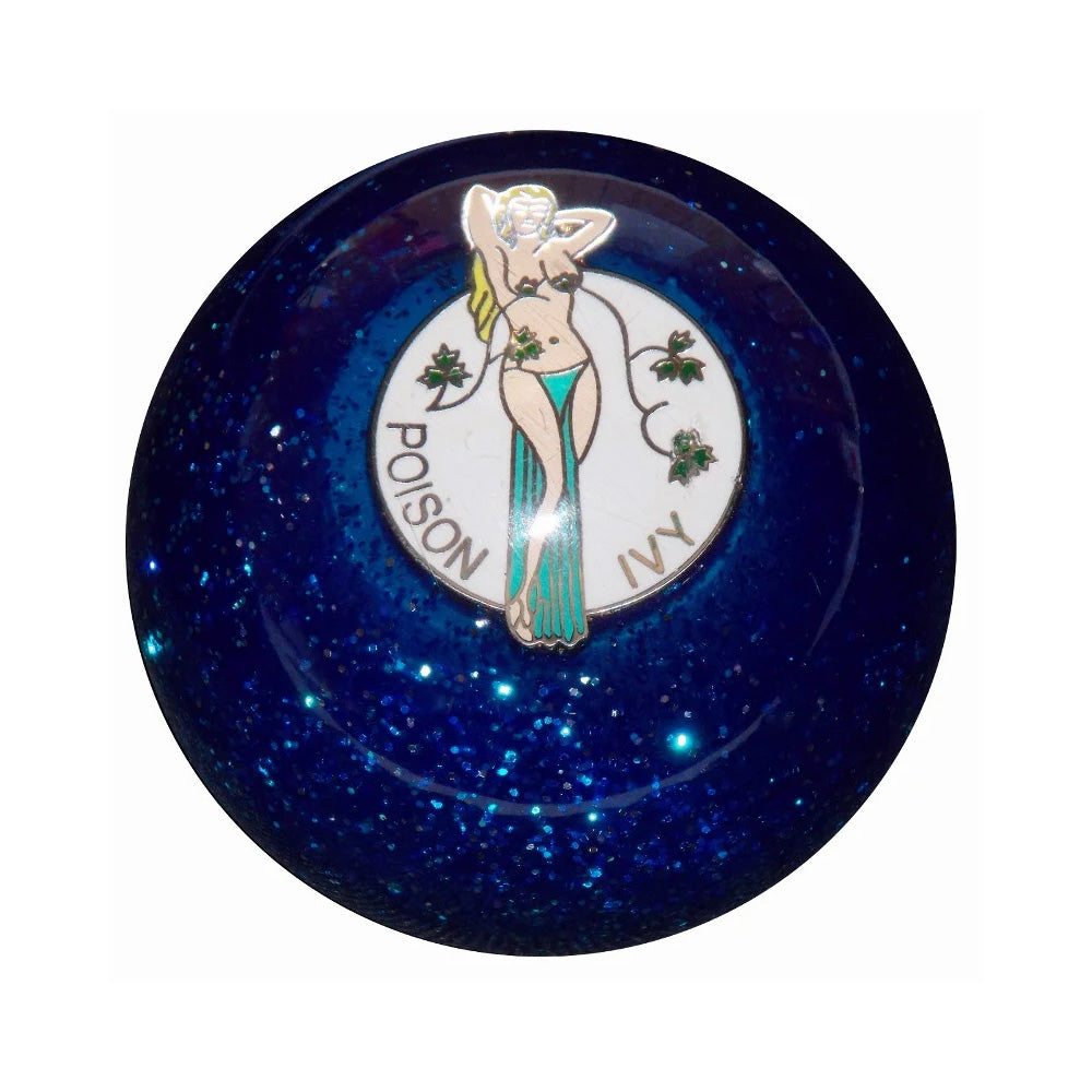 Poison Ivy Glitter Air Brake Knob
