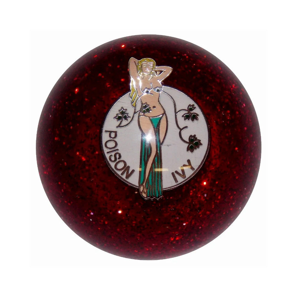 Poison Ivy Glitter Air Brake Knob