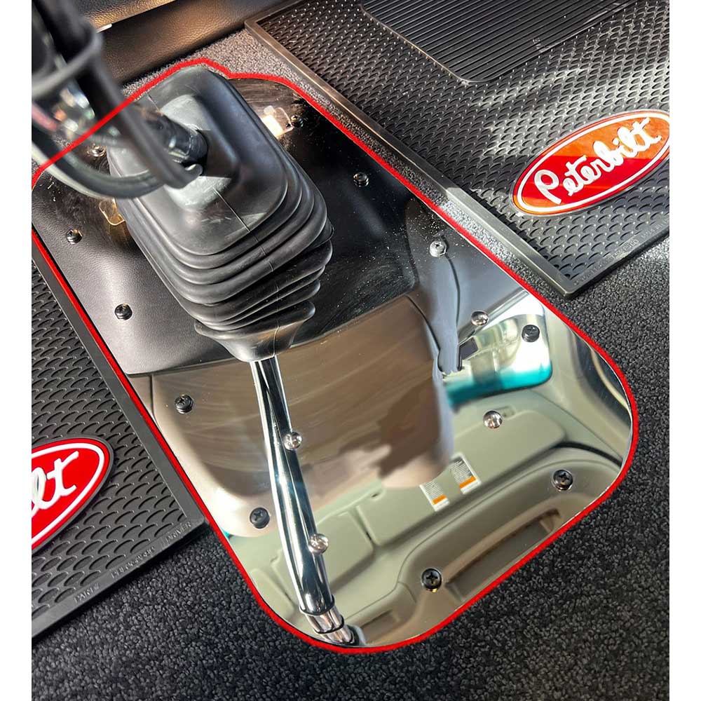 Peterbilt 589 Stainless Steel Shifter Plate