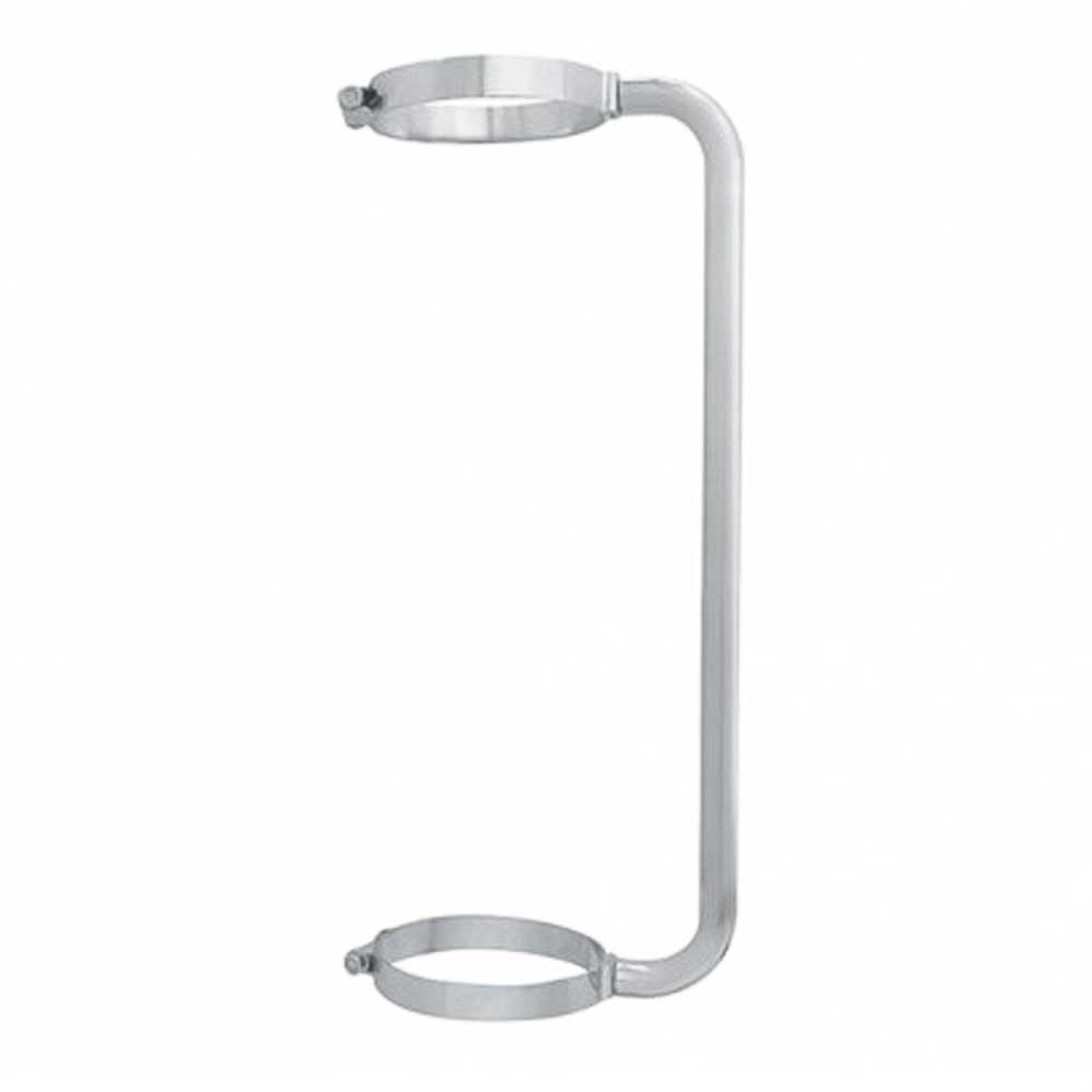 6" x 24" Stainless Steel Grab Exhaust Handle