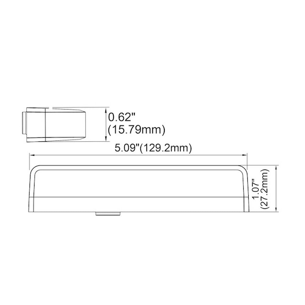 Ultra Bright Narrow Profile LED Strobe Light