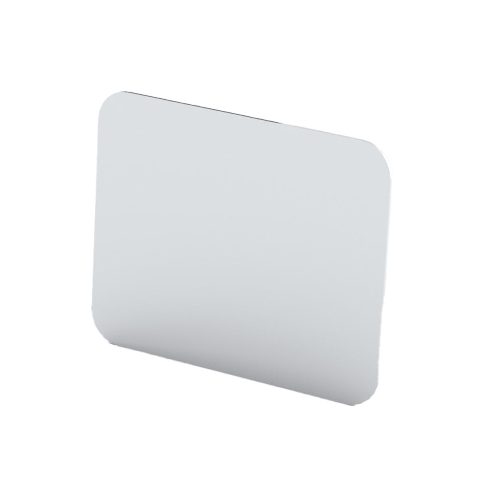 4" x 5" Flat 430 Stainless Steel Tape Mount Permit Panel