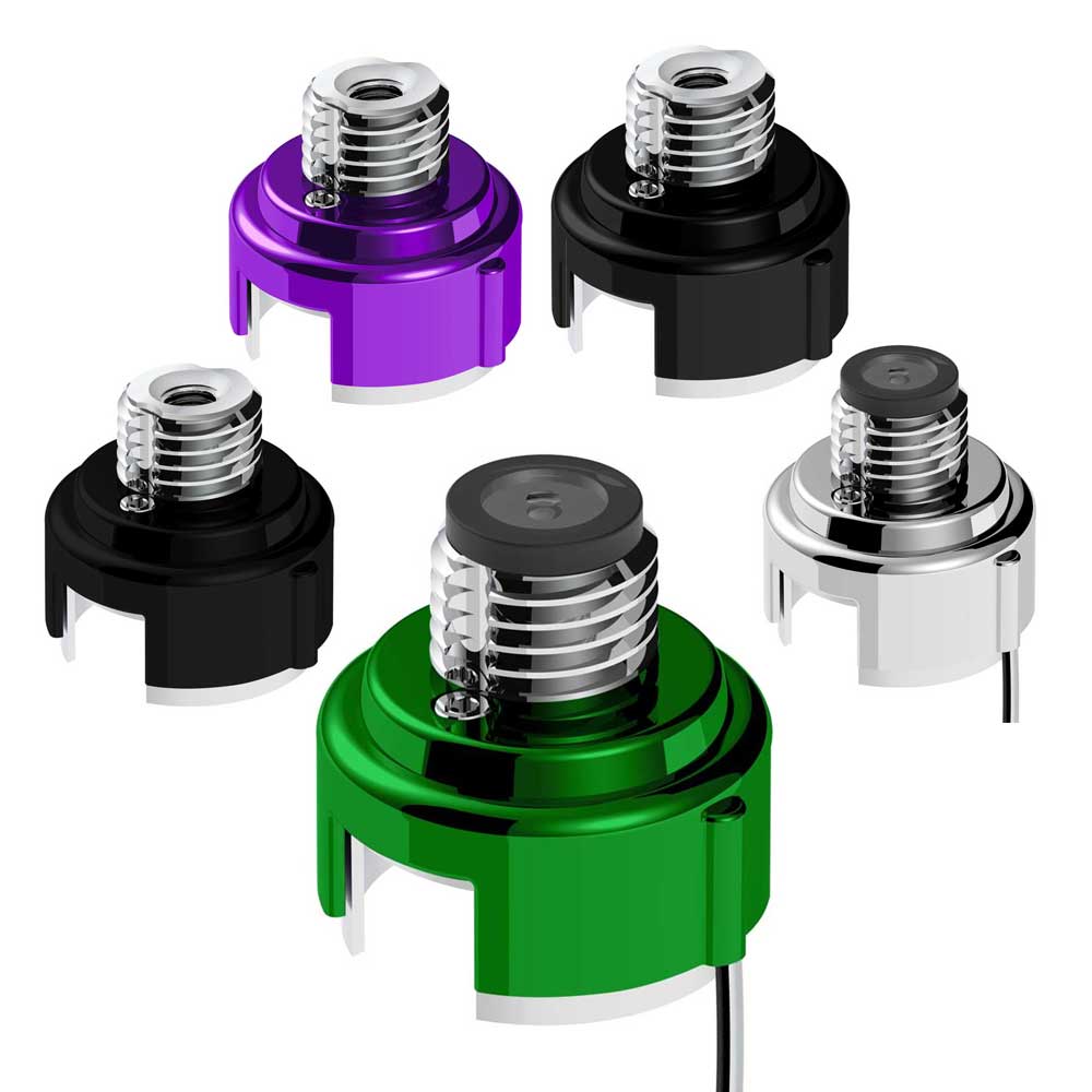 M30x3.5 Thread-On Gearshift Adapter with LED Mount for Eaton Fuller 13/15/18 Speed