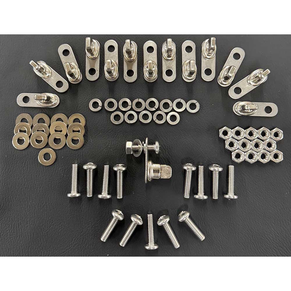 Peterbilt 357, 375, 377, 378, 379 SS Bugscreens, Winterfronts Turnbuckle Kit