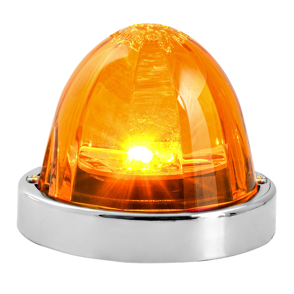 3.5" Super Star Watermelon Surface Mounted Sealed LED Light with SS Bezel