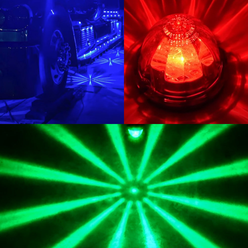 3.5" Super Star Watermelon Surface Mounted Glass Lens Sealed LED Light