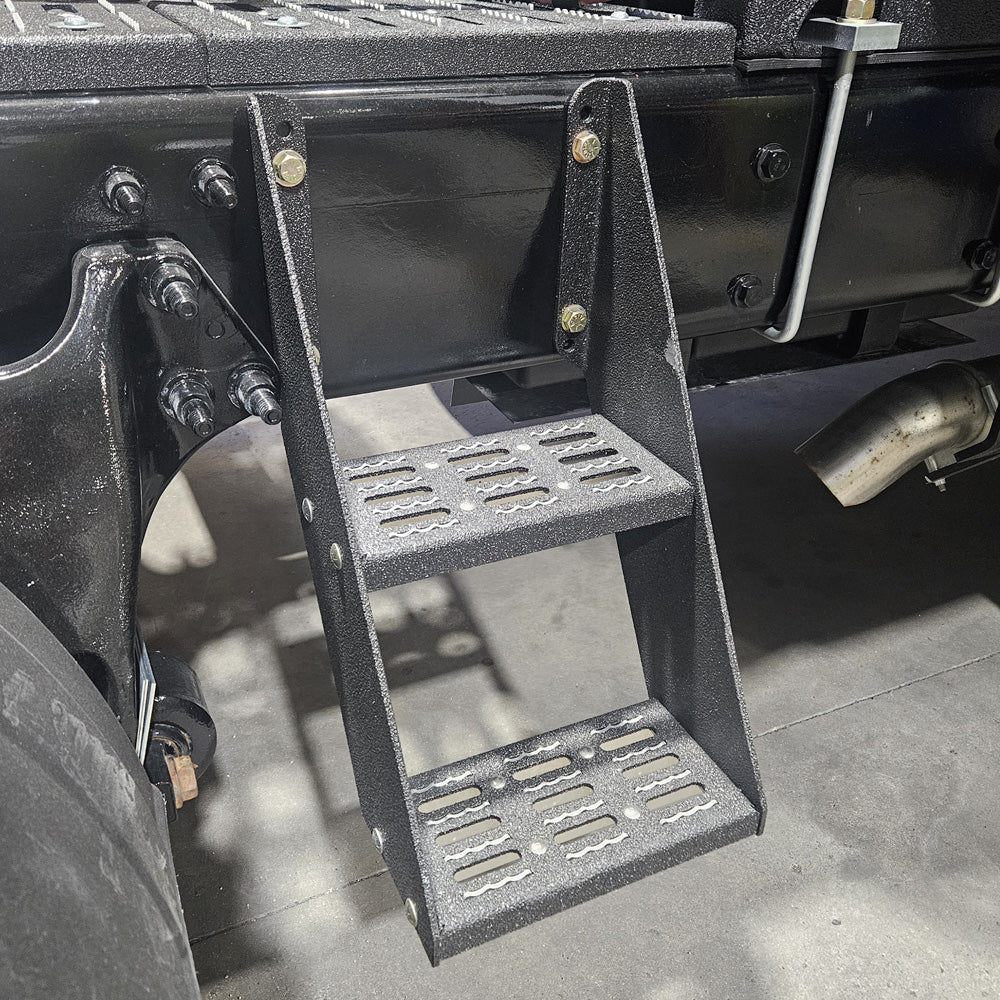 12"W Hard Coated Rear Frame Steps