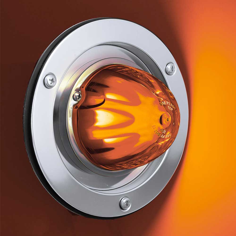 GloLight 9 LED Dual Function Watermelon with SS Bezel Sleeper Bunk Kit