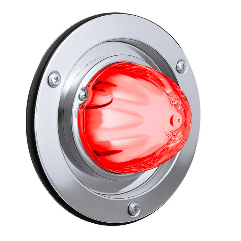 GloLight 9 LED Dual Function Watermelon with SS Bezel Sleeper Bunk Kit