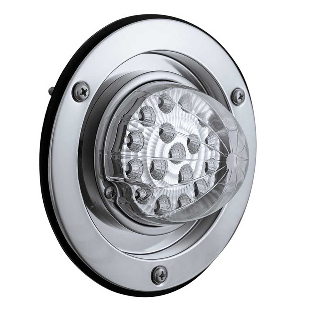 Watermelon Reflector 17 LED Dual Function Sleeper Bunk Kit With SS Bezel