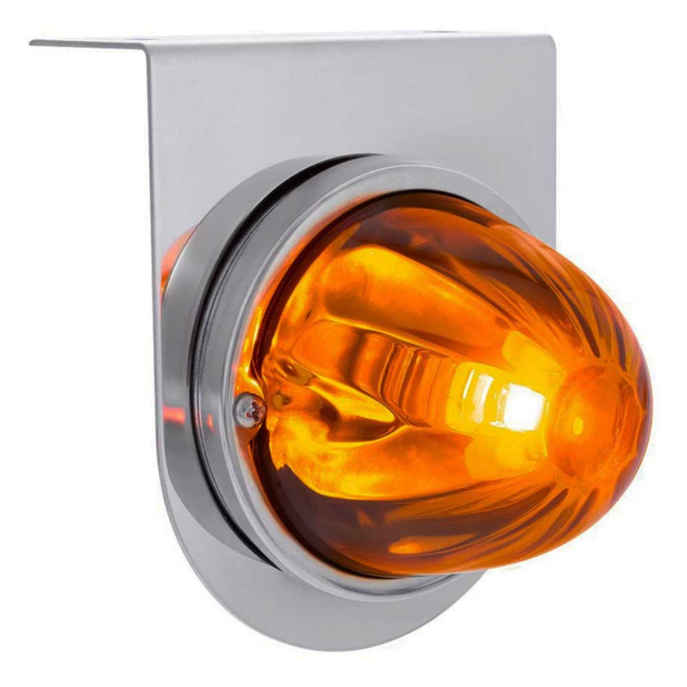 UltraBurst Glass Watermelon Light With Stainless Steel Light Bracket Kit