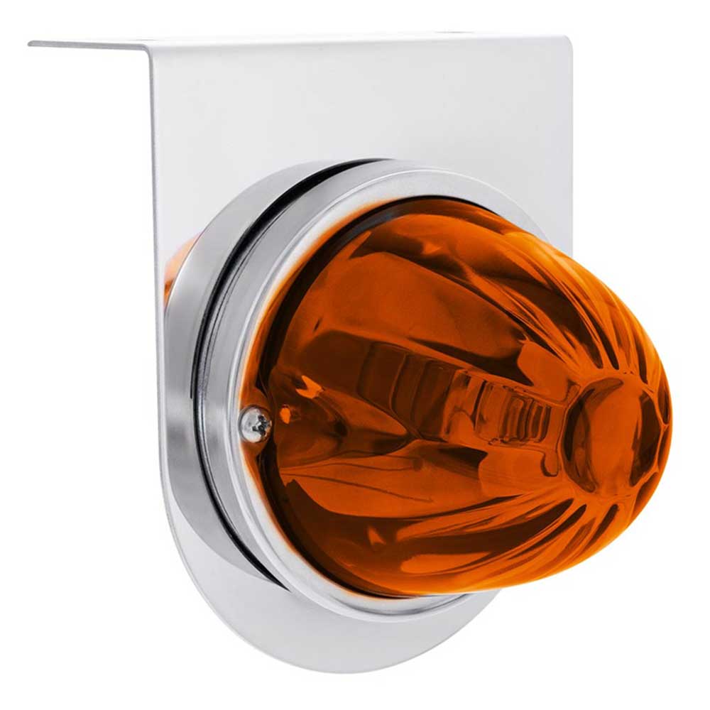 UltraBurst Glass Watermelon Light With Stainless Steel Light Bracket Kit