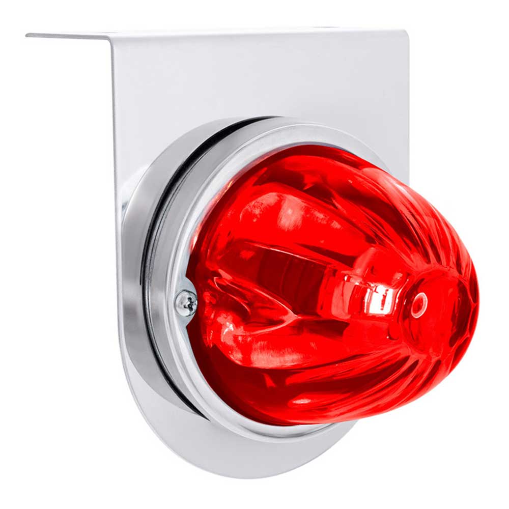 UltraBurst Glass Watermelon Light With Stainless Steel Light Bracket Kit