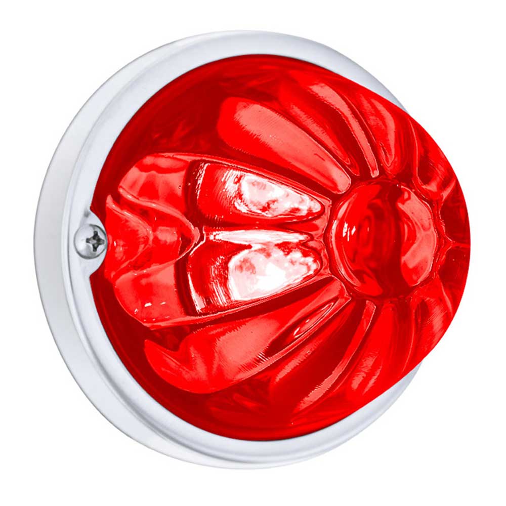 3-1/2" Glass Watermelon 4 LED Light Kit