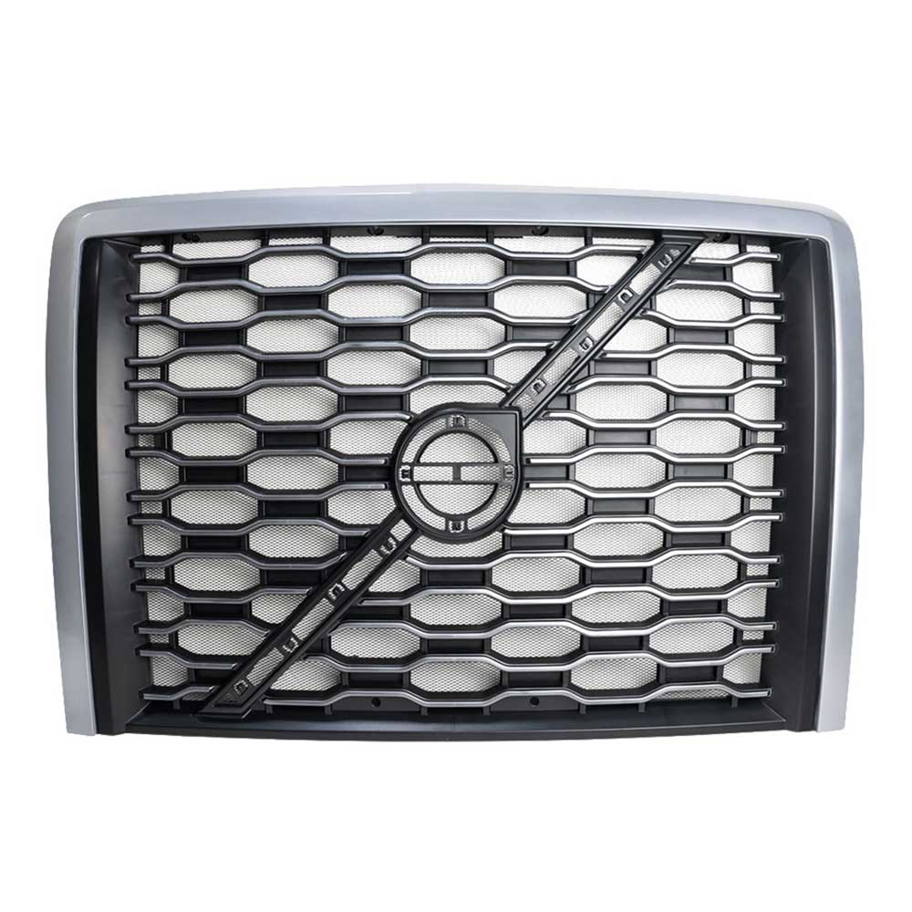 Volvo VNL 2018+ Silver Grille with Bug Screen