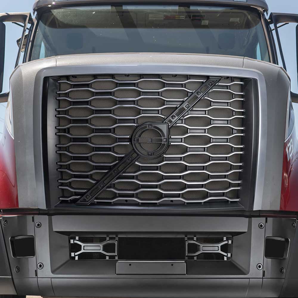 Volvo VNL 2018+ Silver Grille with Bug Screen