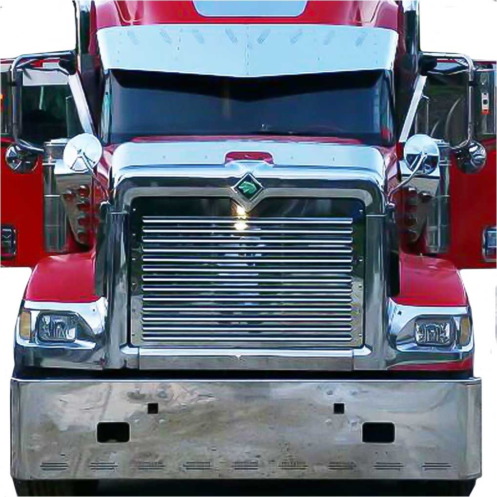 INTL SS Louver Grill