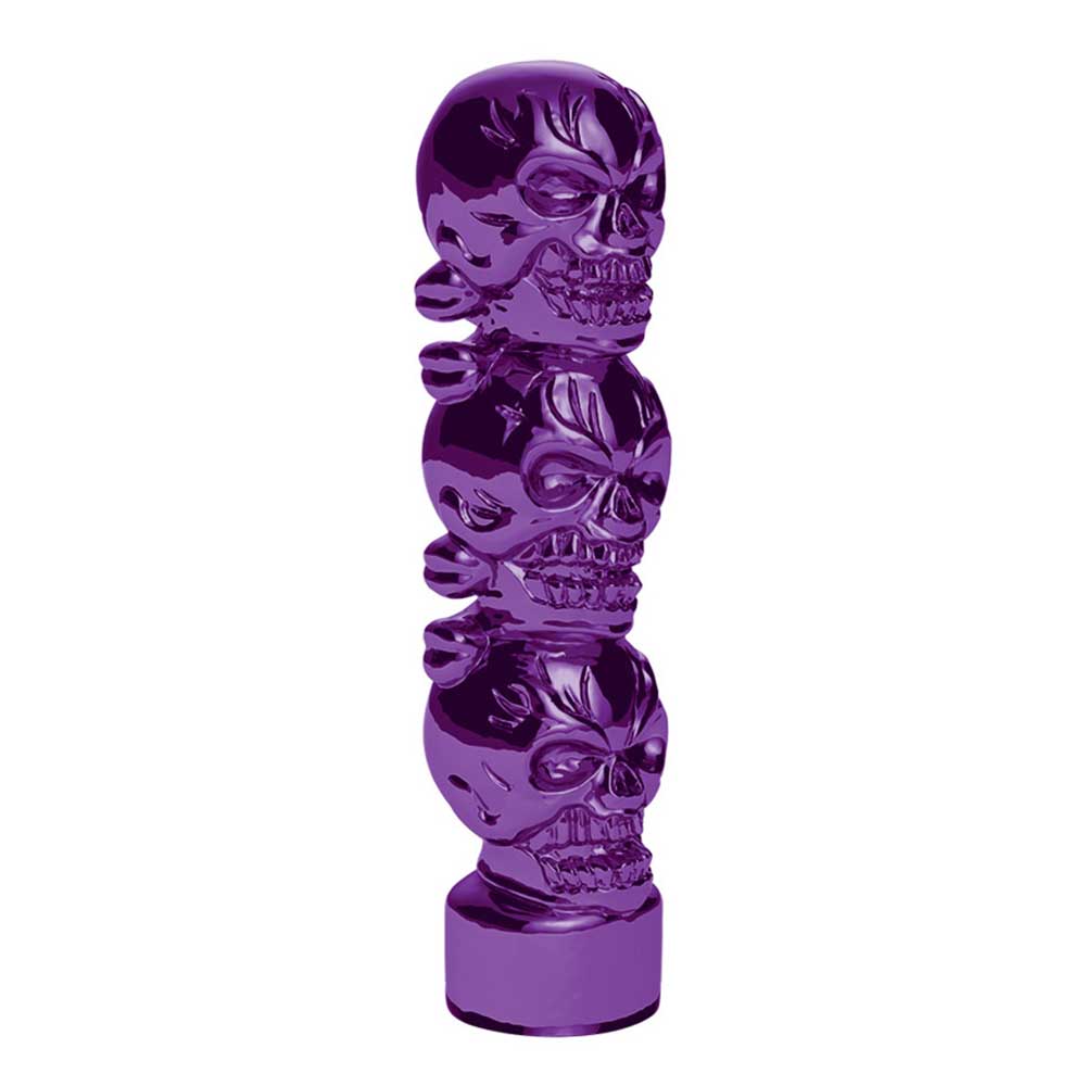 3 Skull 1/2"-13 Candy Color Shifter Knob