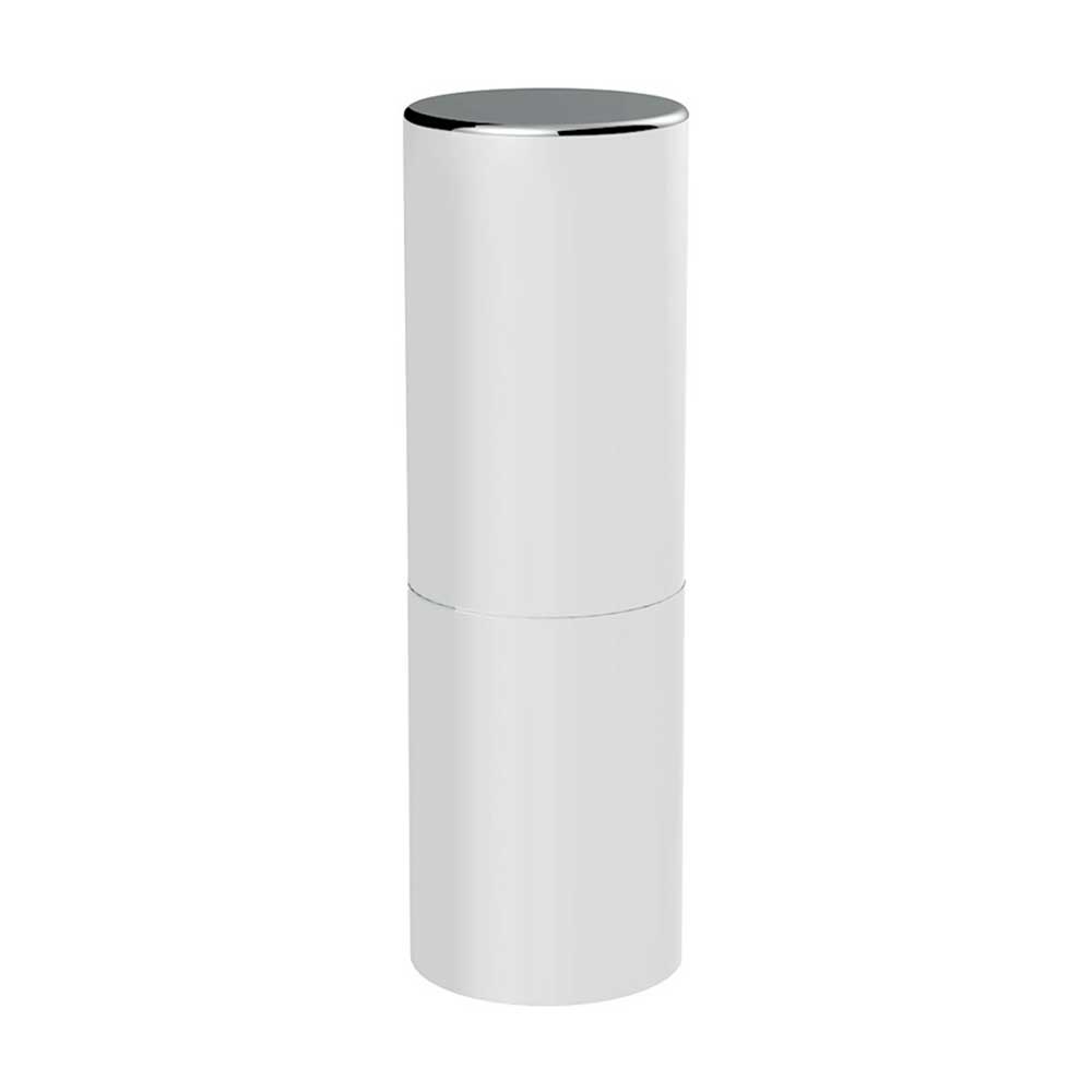 33mm x 6-1/2" Chrome Tall Cylinder Thread-On Nut Cover - 10 PK