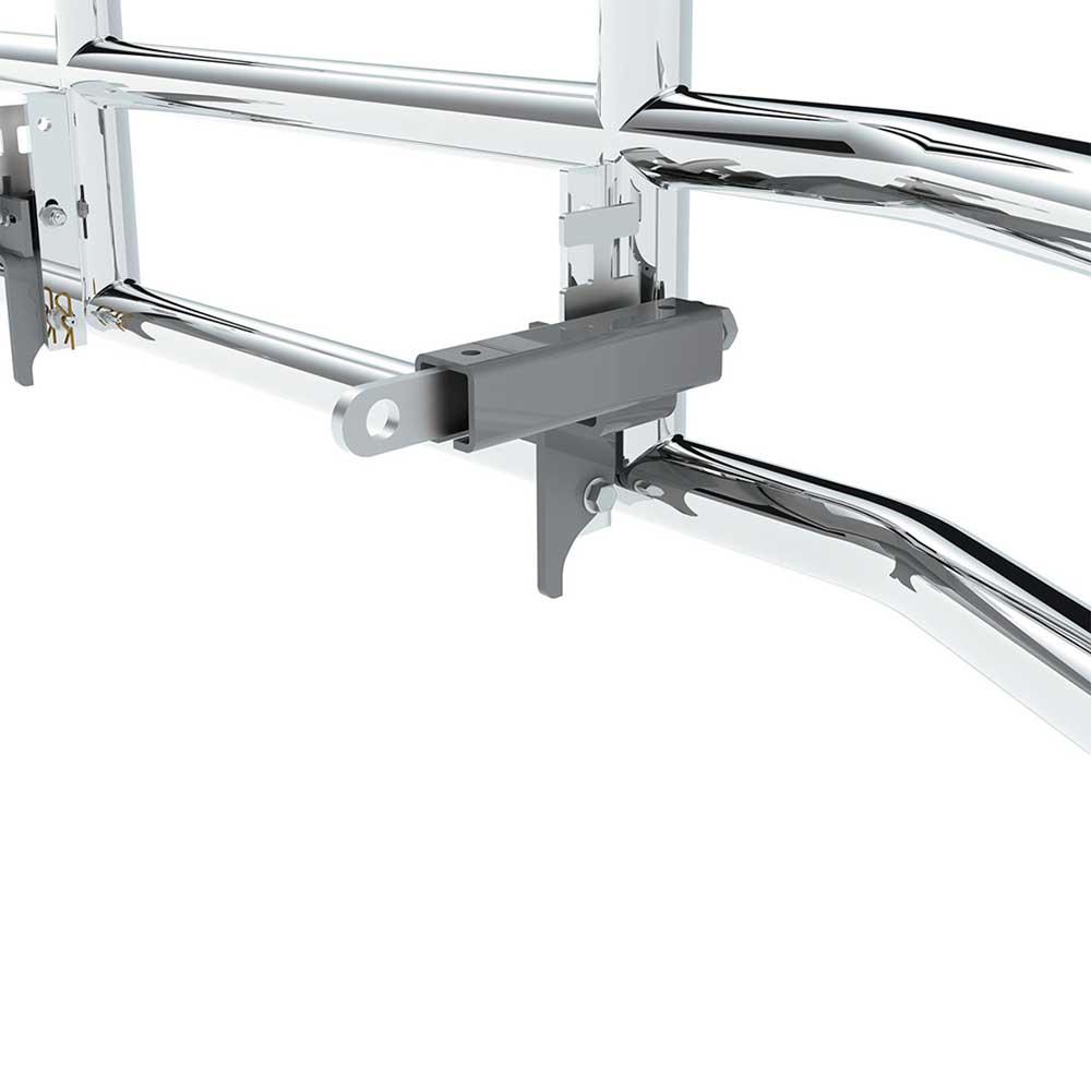 HighwayShield I40 SS Grille Guard, Bracket Kit for KW T680, PB 579