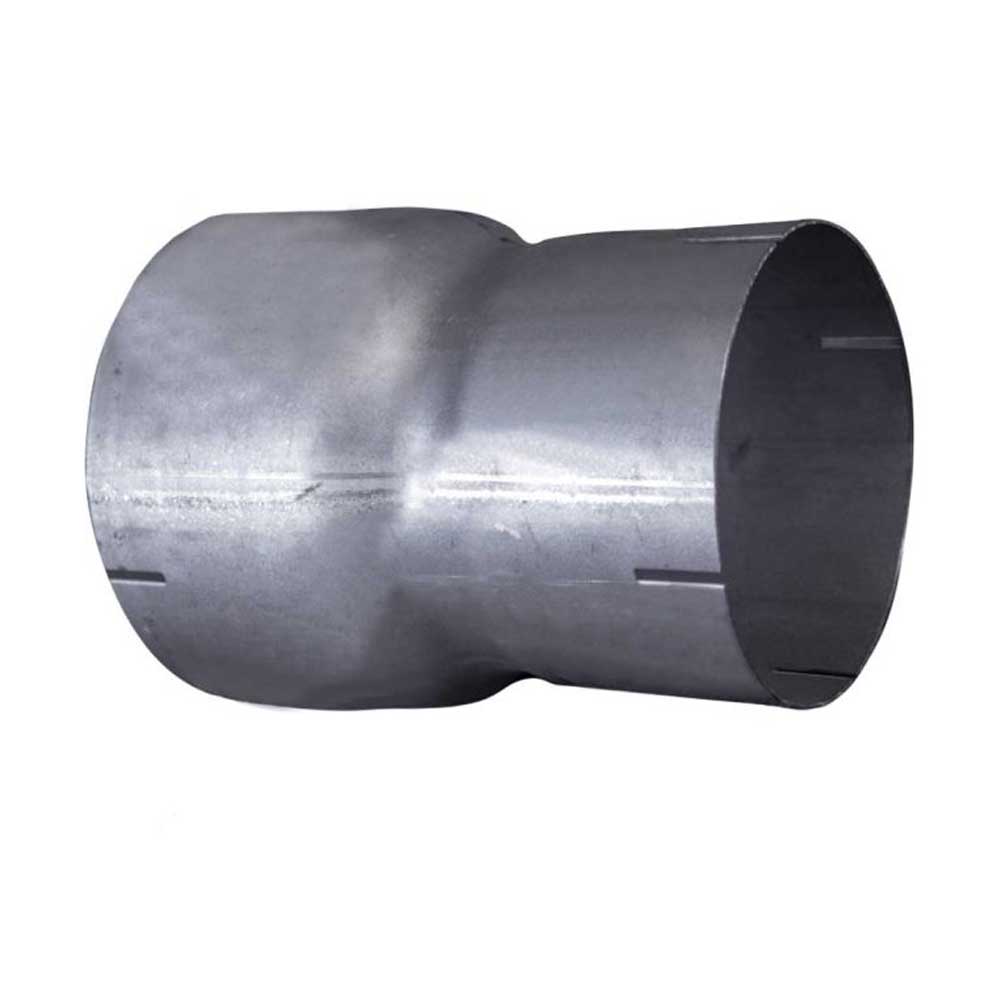 4"ID to 3"ID, 8"L Aluminized Reducer