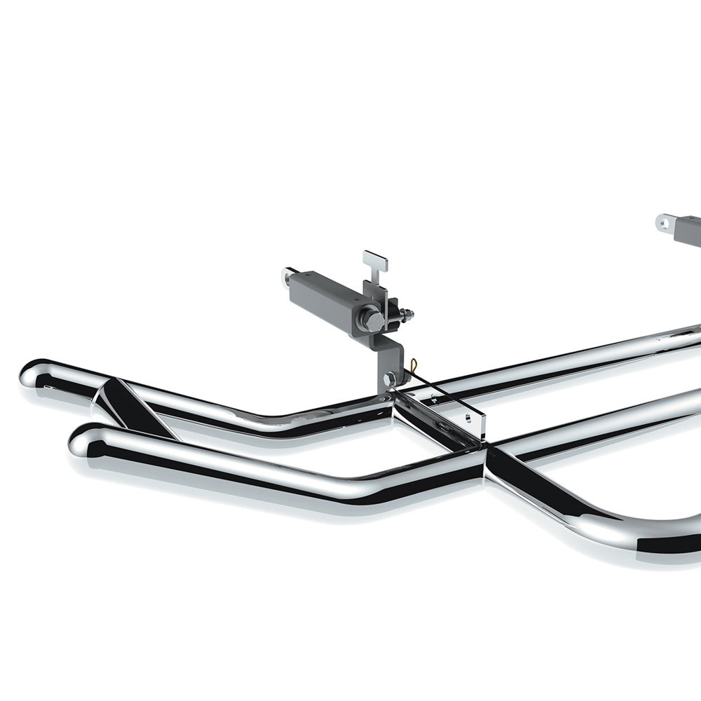 PB 579, KW T680 HighwayShield I95 Radar SS Grille Guard with Bracket Kit
