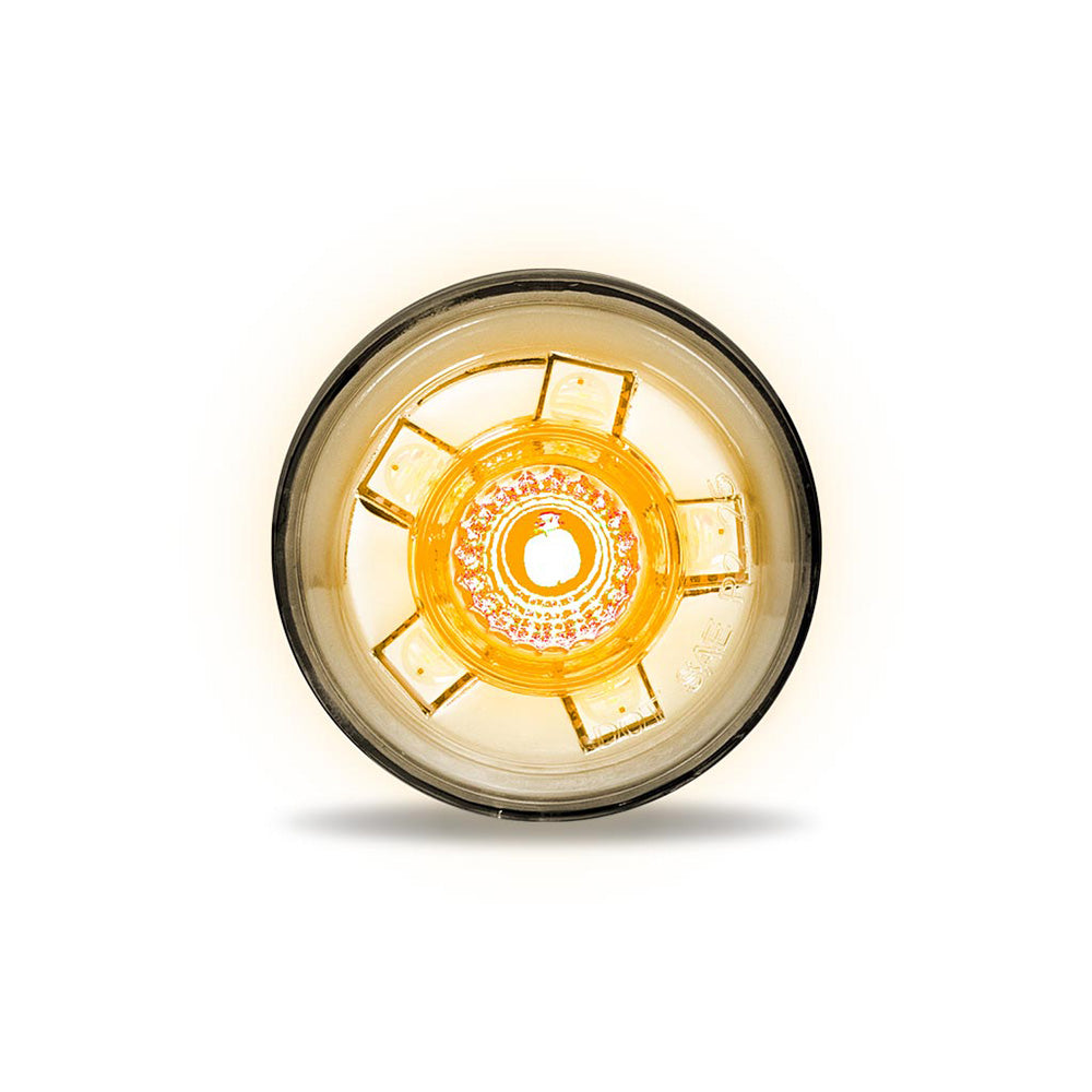 Amber/RGB 3/4" Clearance and Marker Light with 11 LED Lights