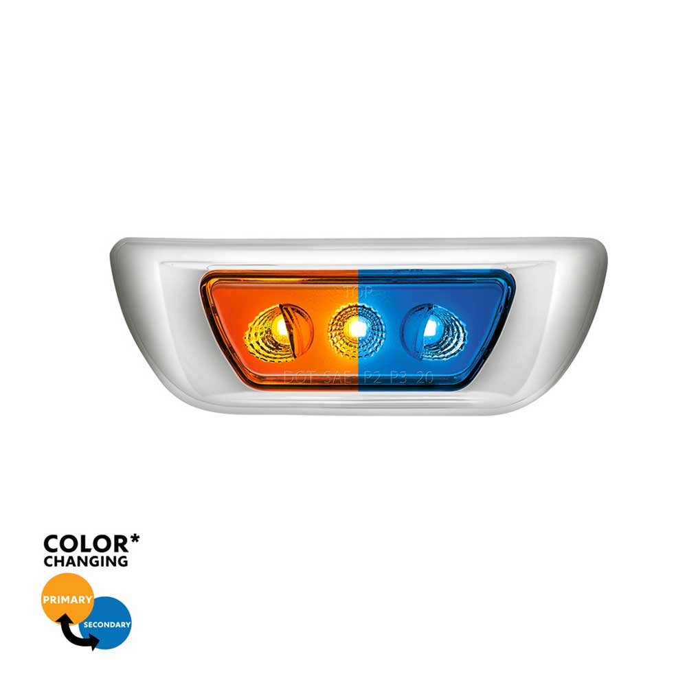Double Fury Cab 3 LED for 2012-2021 Peterbilt 579, 2013-2021 Kenworth T680