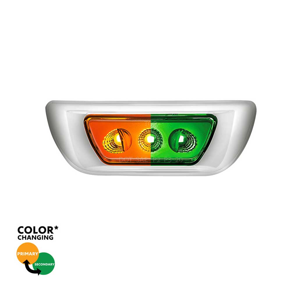 Double Fury Cab 3 LED for 2012-2021 Peterbilt 579, 2013-2021 Kenworth T680