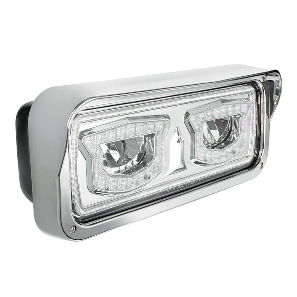 High Power LED Headlight with Turn Signal, Position LED Light