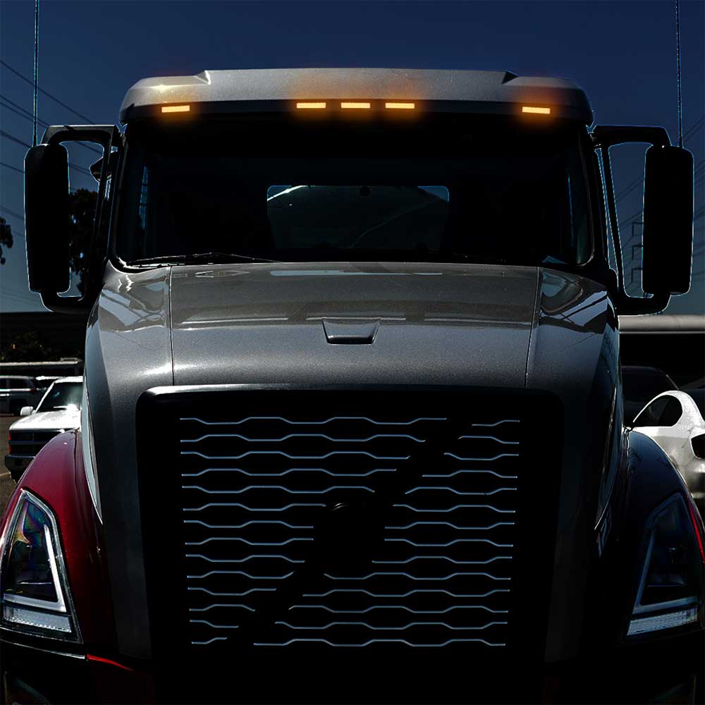 Volvo VNL Visor 6 LED Competition Series
