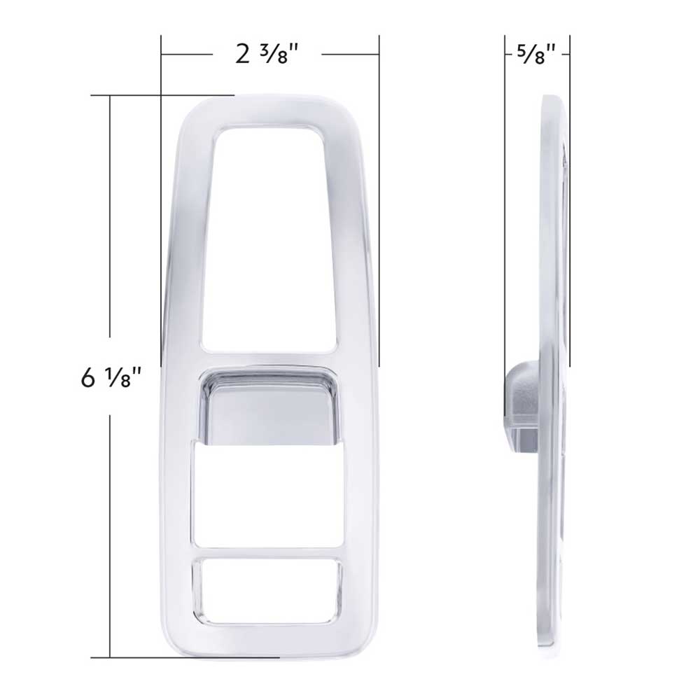 Kenworth T680, T880, W990 Door Switch Cover for Driver Side With Power Mirrors