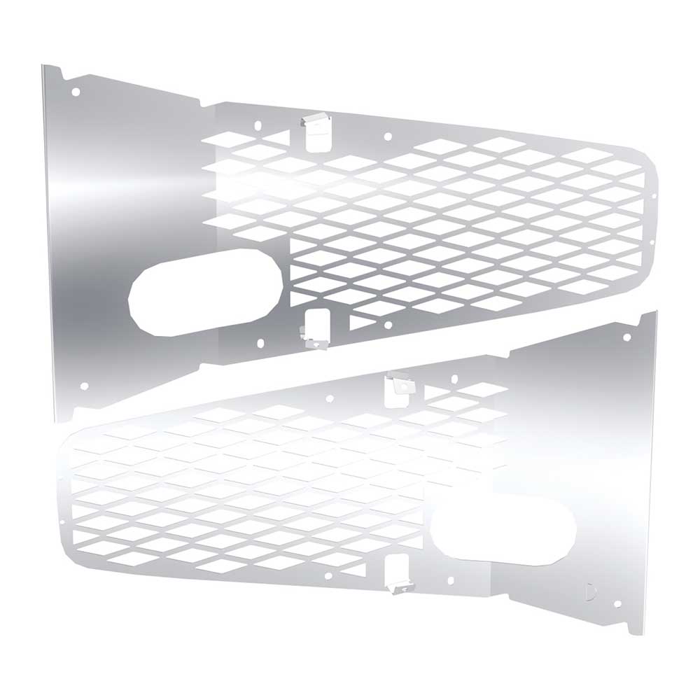 2022+ WS 47X, 49X, 57X SS Air Intake Screen with Red LED Light Marker Bar