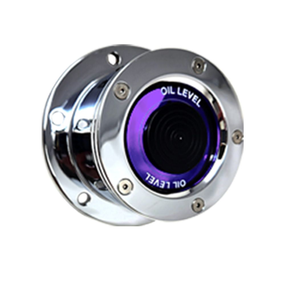 Smooth Front Oil Cap with Window for 4-1/2" Bolt Pattern