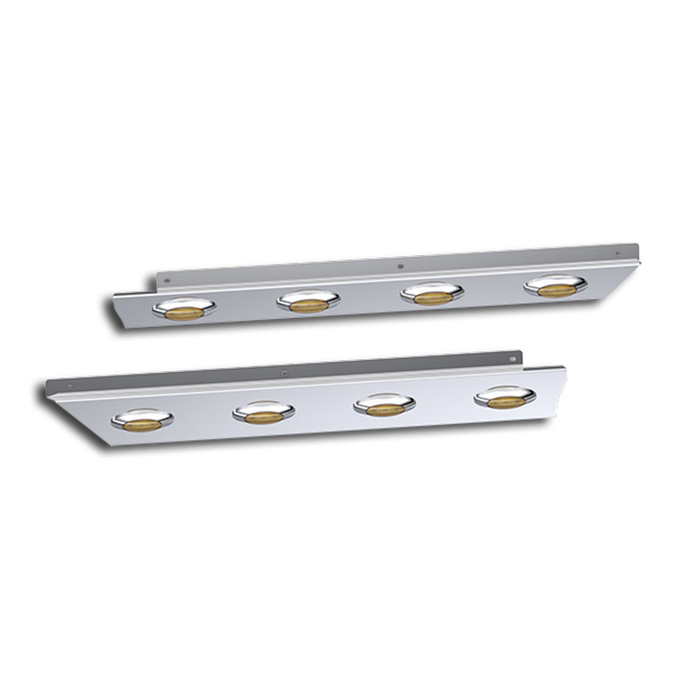 Kenworth T880 and T680 Steel Cab Panels with Four LED lights