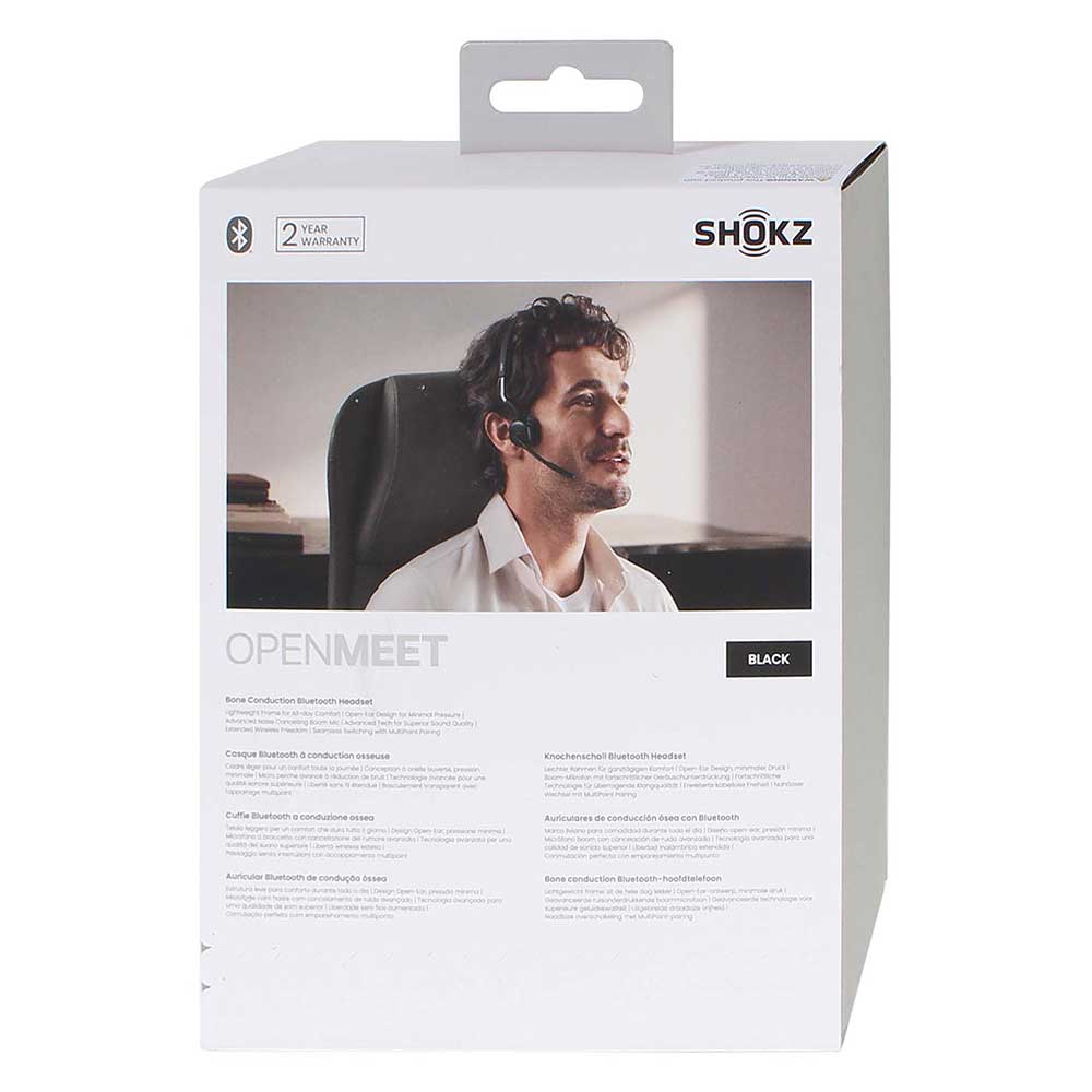 SHOKZ OpenMeet Bone Conduction Bluetooth Headset