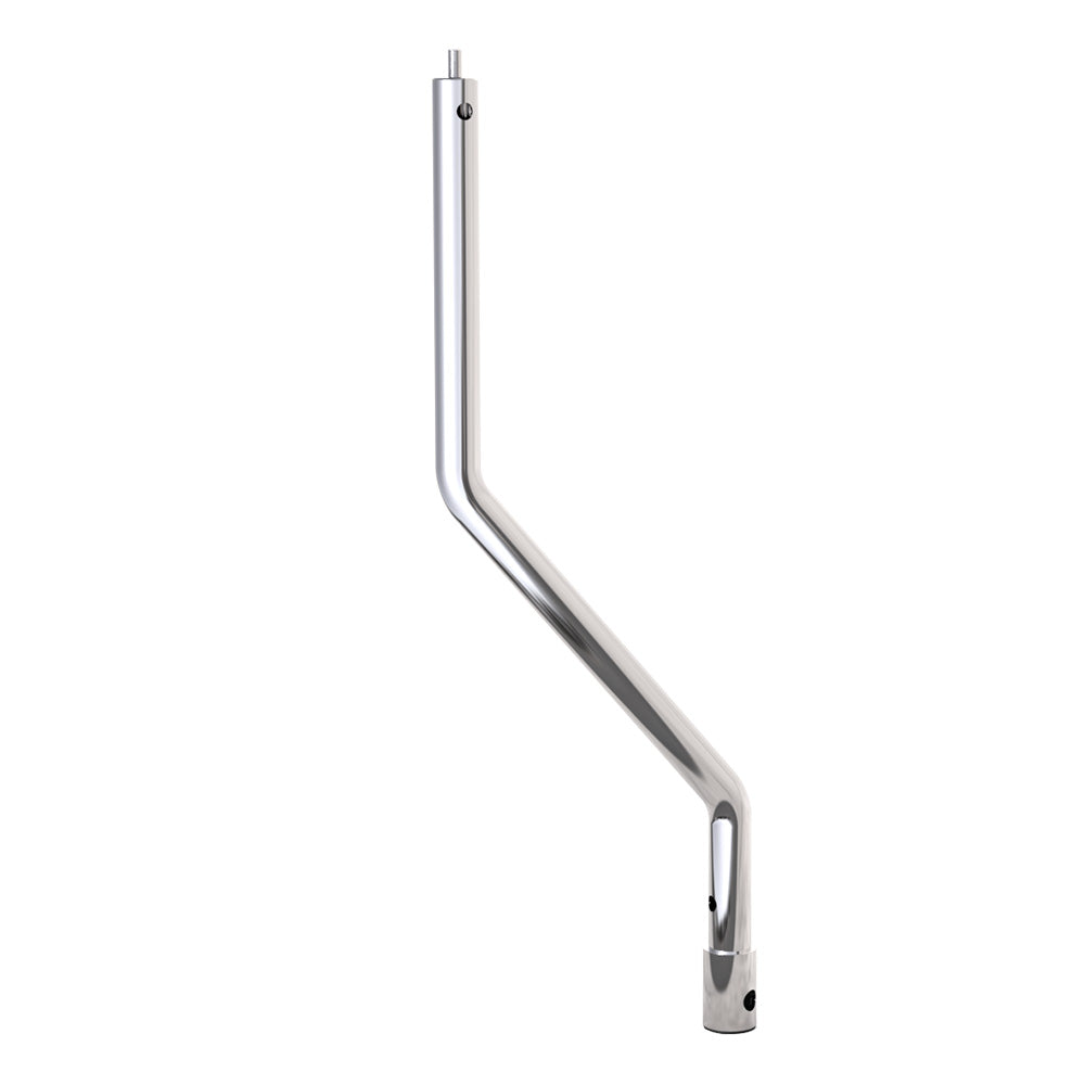 Peterbilt 589 2024 and Newer Stainless Steel Double Bend Silent Shifter