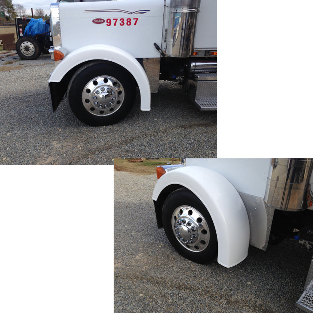PB379 Front Fenders 6", close-up