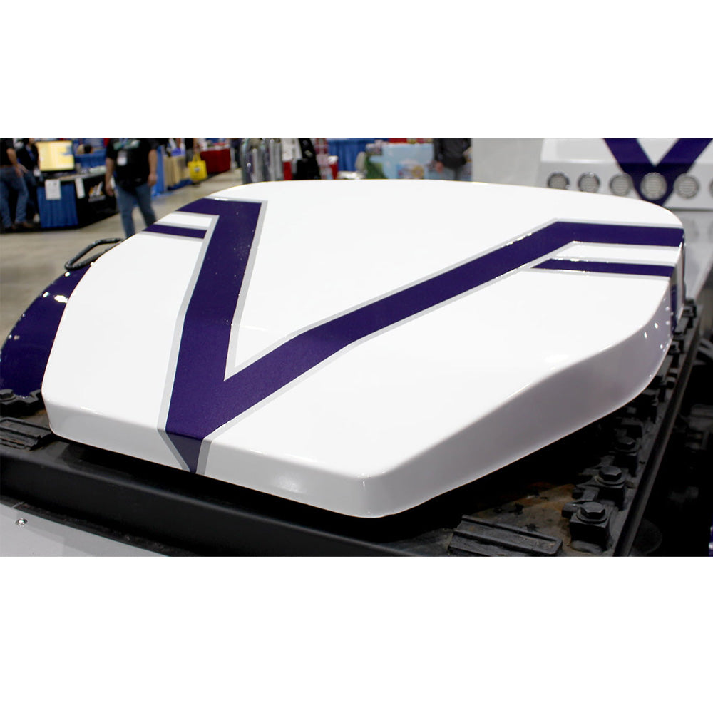 Fontaine Fiberglass 5th Wheel Cover "“ Paintable