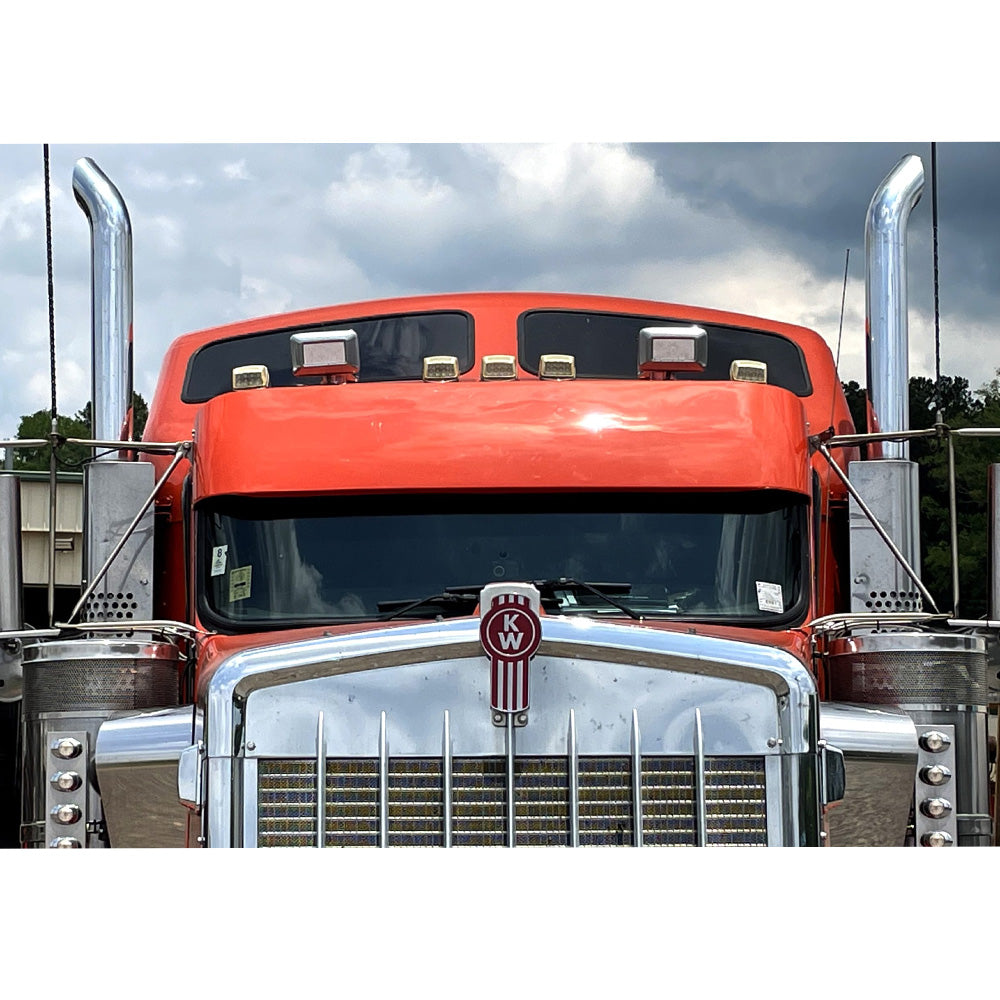 Kenworth W900, T660 and T800 14" Gangster Visor