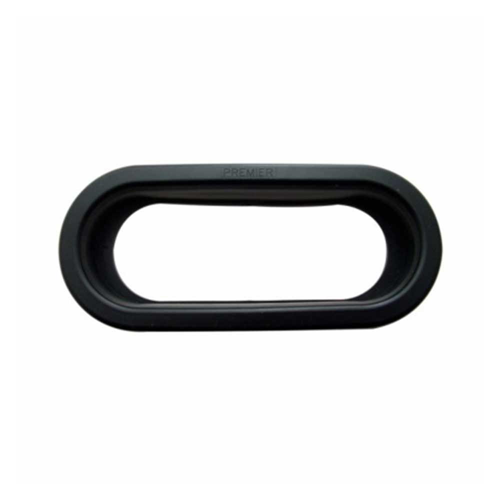 6" Oval Stop, Turn, Tail Red 6 LED Light Kit